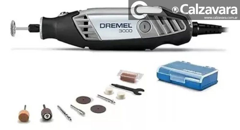 MINITORNO DREMEL S3000PE C/10 ACC