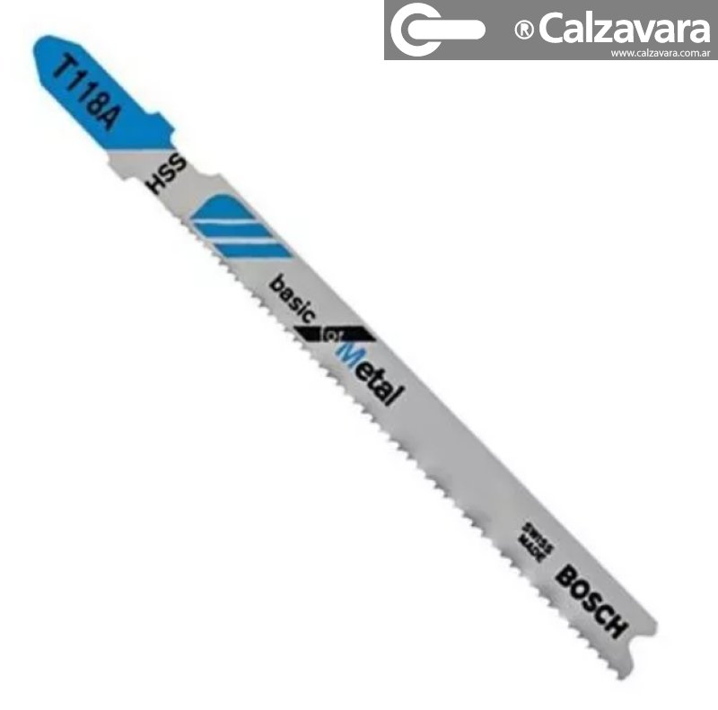 HOJA DE SIERRA CALADORA U 118A