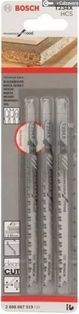 HOJA DE SIERRA CALADORA T234X