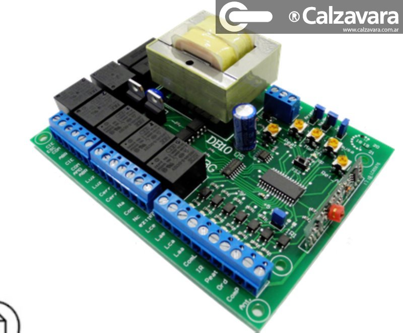 CENTRAL DOBLE BATIENTE 1/2HP 433MHZ@