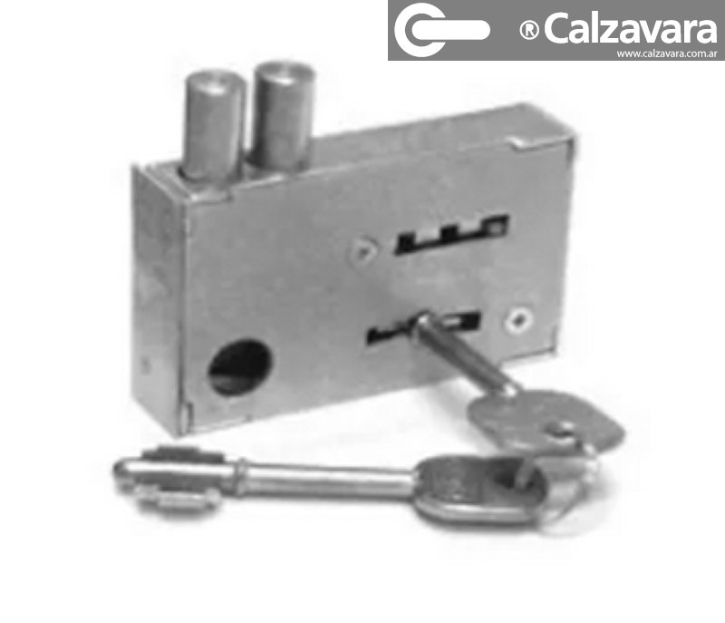 CERROJO 2 PERNOS VERT 992