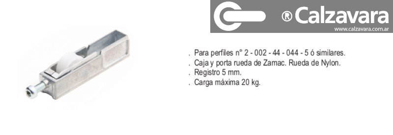 RODAMIENTO REGISTRABLE No.3003