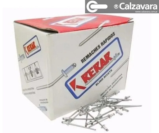 REMACHE RAPIDO C/CHATA 4x12mm x100u