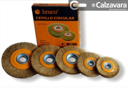 CEPILLO ALAMBRE CIRCULAR 100mm