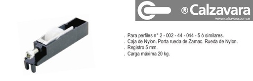 RODAMIENTO REGISTRABLE No.3003-N