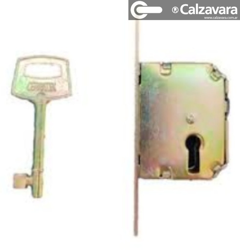 CERRADURA CERRATEX A-600 20mm ZAMAK
