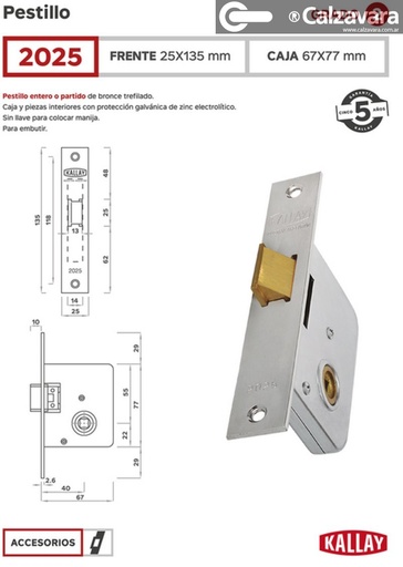 PICAPORTE KALLAY 2025 NIQ