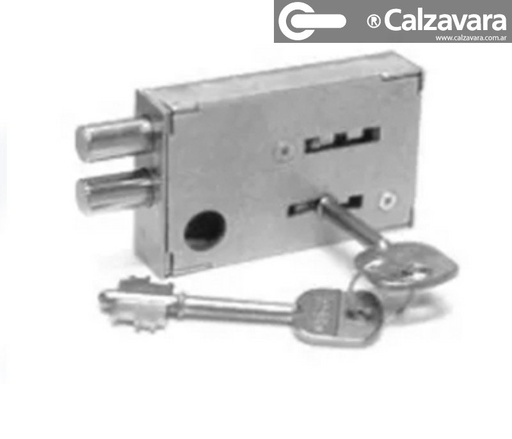 CERROJO 2 PERNOS HORIZ 991