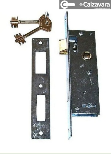 CERRADURA PICCOLINA 140 ZINC 40mm.